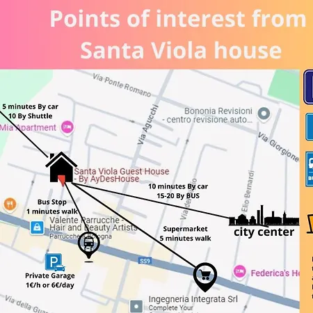 Апартаменты Santa Viola House - By Aydeshouse *